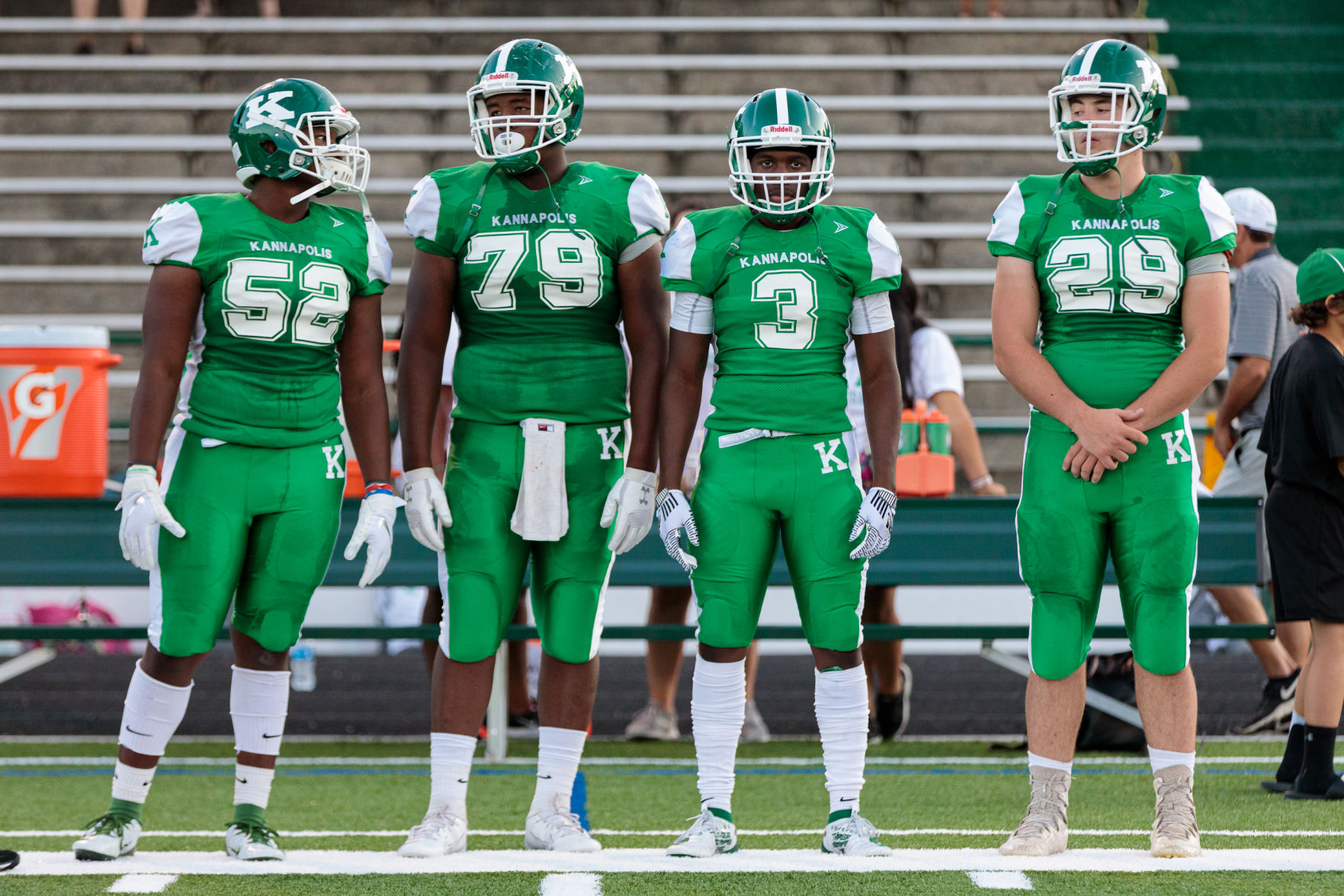 The A.L. Brown Wonders host the Gastonia Ashbrook Greenwave on a brand new field in their season opener.